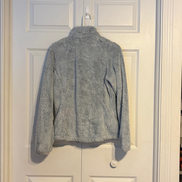 Light Blue Columbia jacket zip up - Picture 4 of 4